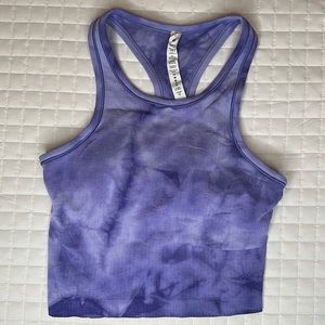 Lululemon Ebb to Street Crop Tank- Size 6- minimally worn condition